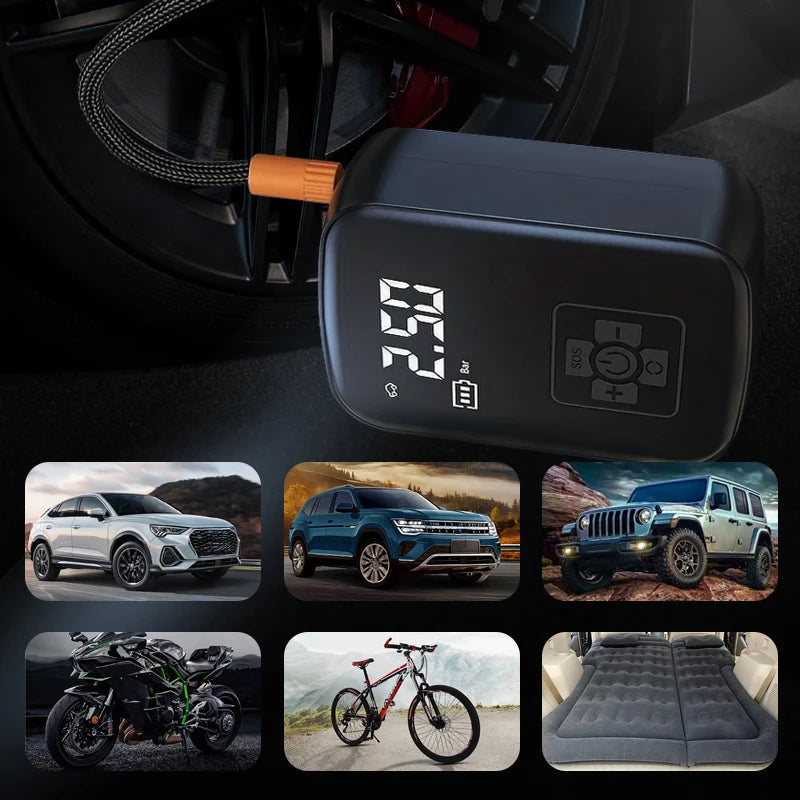 Multifunctional Portable Inflator