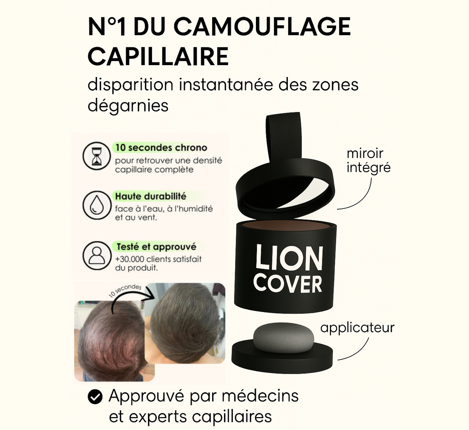 Couverture Capillaire - LionCover
